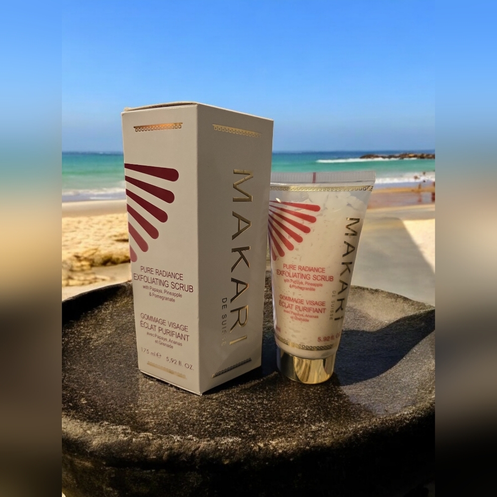 Makari Pure Radiance Exfoliating Scrub With Pomegranate Enzymes 5.92 oz